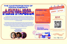 The Gastropoetics of Asian/America: A Critical Food Studies Symposium